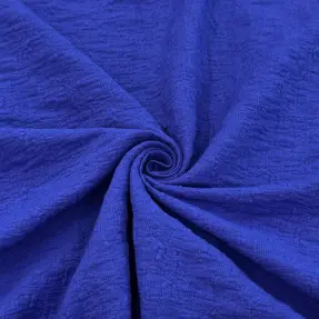 Bavlnená látka SMOGGED EMBROIDERY cobalt