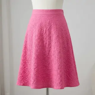 Bavlnená látka SMOGGED EMBROIDERY fuchsia