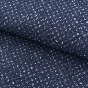 JEANS DENIM 6 OZ Small flakes dark blue