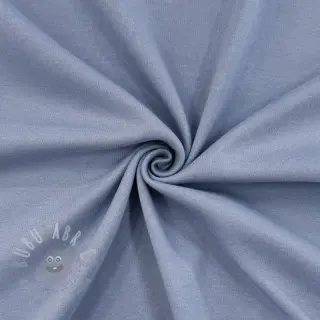 Tricot INTERLOCK light blue ORGANIC