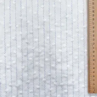 Bavlnená látka EMBROIDERY Flowstripe