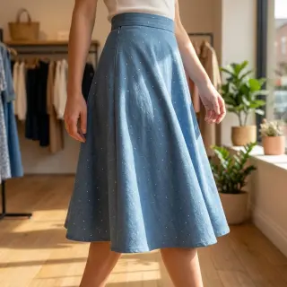 JEANS DENIM Fabulous Drops light blue