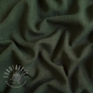 Viscose met linnen WASHED army green
