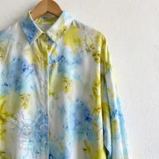 Viscose SATIN Blurricio design B