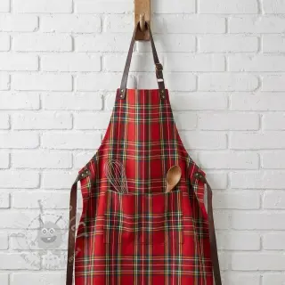 Decoratiestof Ecossais rouge vert