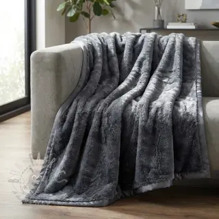 Fleece SPECIAL double sided grey