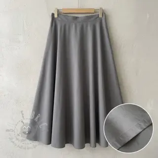 Katoenen popeline 0151 dark grey
