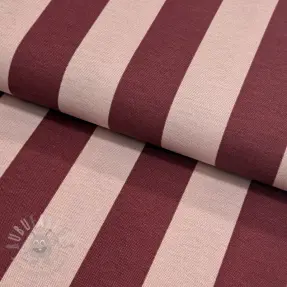 Decoratiestof premium Joyful basic stripe wine