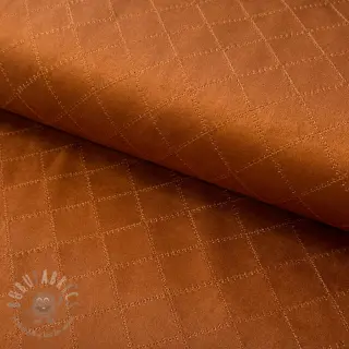 Suedestof SCUBA Diamond clay brown