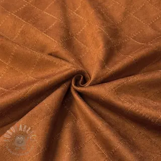 Suedestof SCUBA Diamond clay brown