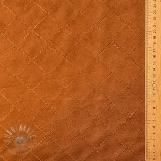 Suedestof SCUBA Diamond clay brown