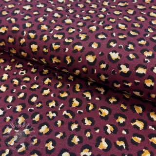 Decoratiestof premium Leopard animal small wine