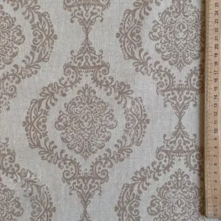 Decoratiestof Linenlook Baroque damask charm taupe