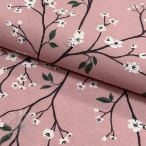 Decoratiestof premium Pure blossom branch