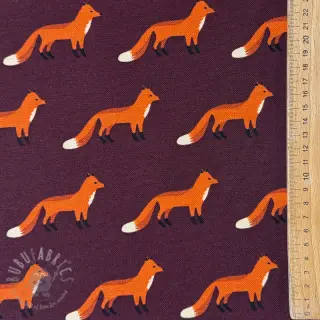Decoratiestof premium Fox parade mauve