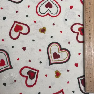 Decoratiestof premium Sweet heart joy