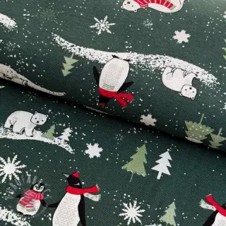 Decoratiestof premium Frozen polar world army
