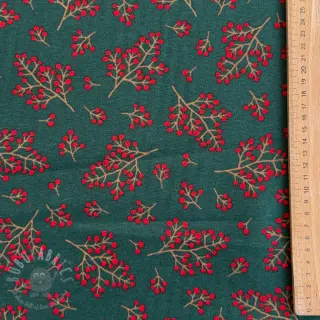 Decoratiestof premium Winter berry bloom