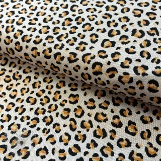 Decoratiestof Linenlook Leopard animal small