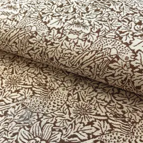 Decoratiestof GOBELIN premium Anemone art craft brown