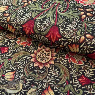 Decoratiestof GOBELIN premium Ornate art craft black
