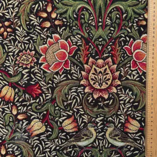 Decoratiestof GOBELIN premium Ornate art craft black