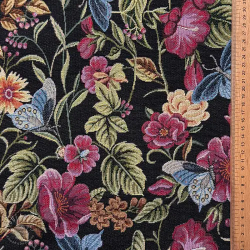 Decoratiestof GOBELIN premium Vintage flower garden