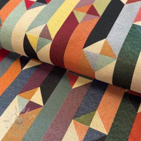 Decoratiestof GOBELIN premium Graphic prism block