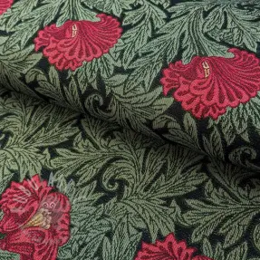Decoratiestof GOBELIN premium Poppy art craft black
