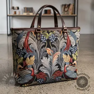 Decoratiestof GOBELIN premium Leafy paradise bird