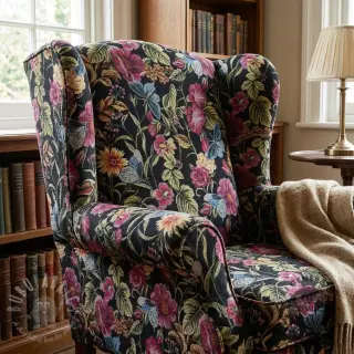 Decoratiestof GOBELIN premium Vintage flower garden