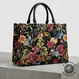 Decoratiestof GOBELIN premium Vintage flower garden
