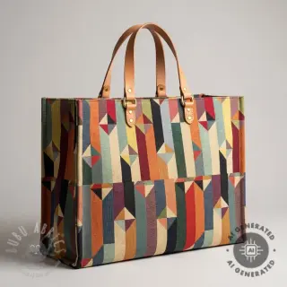 Decoratiestof GOBELIN premium Graphic prism block