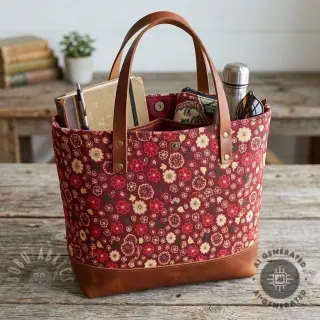 Decoratiestof GOBELIN premium Little bloom art craft