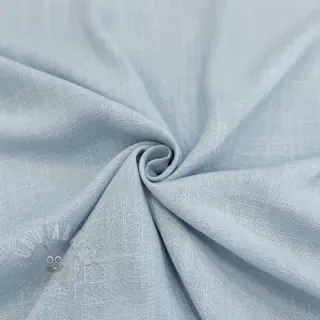 Viscose met linnen WASHED light blue