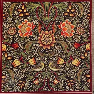 Decoratiestof GOBELIN premium Graceful art craft black PANEL