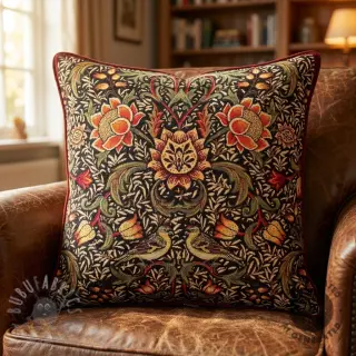 Decoratiestof GOBELIN premium Graceful art craft black PANEL