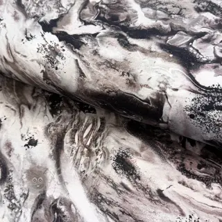 Tricot Marble anthracite digital print