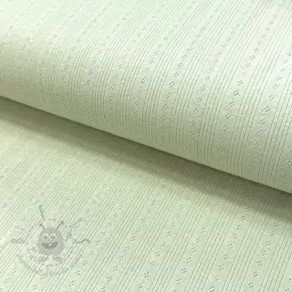 Tricot POINTOILLE Stripe soft green
