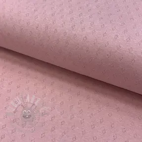 Tricot POINTOILLE old rose