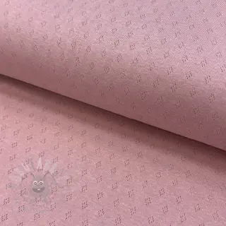 Tricot POINTOILLE old rose
