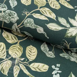 Decoratiestof Plants dark green digital print