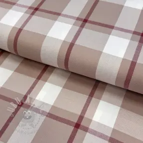 Viscose YARN DYED Check beige