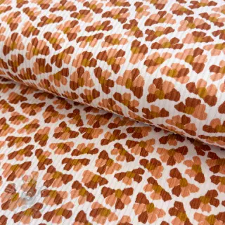 Ribfluweel WASHED Flower white