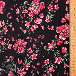 Gala- en damesstoffen SOFT SKIN black
