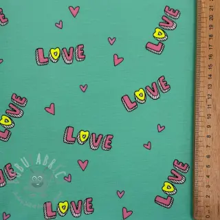 Tricot NEON Love mint