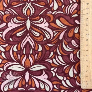 Decoratiestof Boho rosewood