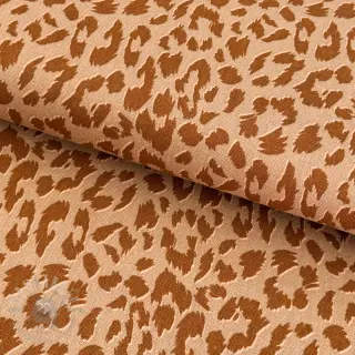Linnen met viscose WASHED Animal skin sand