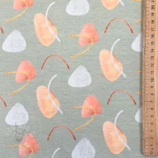 Tricot Shapes sage digital print