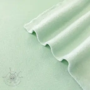 Geruwde sweaterstof JOGGING mint